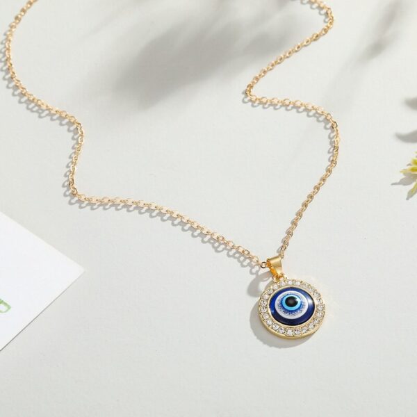 evil eye pendant necklace