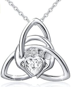 witches celtic knot pendant necklace