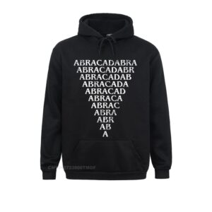 Abracadabra Triangle Long Sleeve Casual Unisex Hoodie