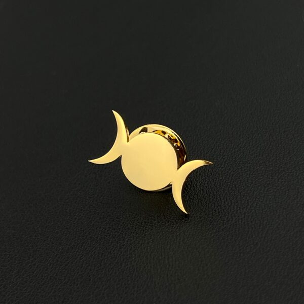 s/s wicca triple moon earring
