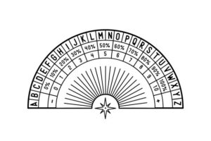 Pendulum-Chart Semi-Circle