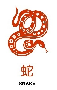 The Snake is the Sixth Sign of the Chinese Zodiac