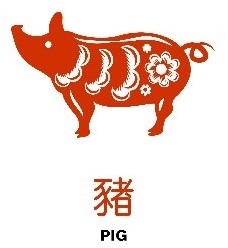 The Pig is the Twelfth Animal in the Chinese Zodiac.