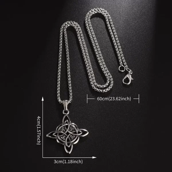 Pagan Witches Knot/Celtic Knot Symbol Necklace