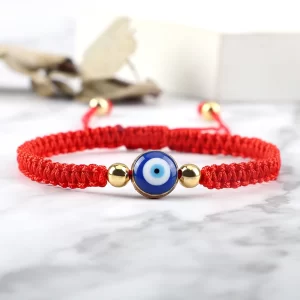 Unisex Evil Eye Braided Bracelet