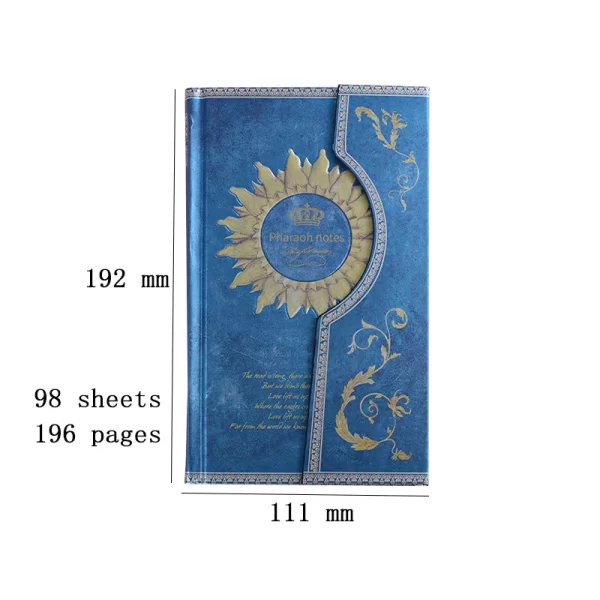 Retro Magnetic Buckle Magic Notebook - Image 6