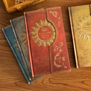 Retro Magnetic Buckle Magic Notebook