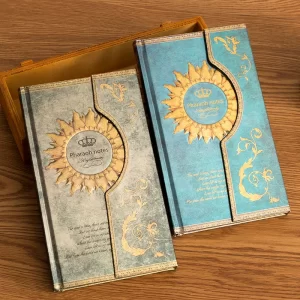 Retro Magnetic Buckle Magic Notebook