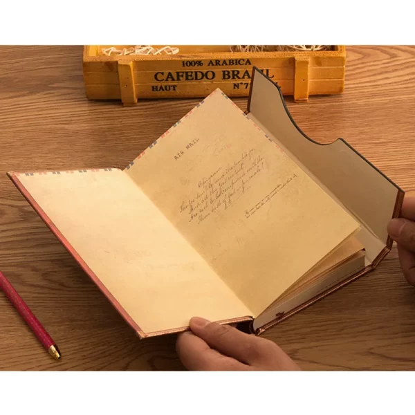 Retro Magnetic Buckle Magic Notebook - Image 4