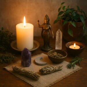 how to set up an altar