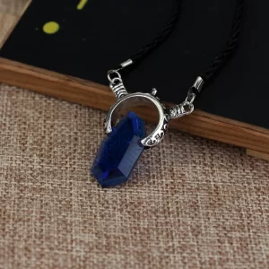 Unisex Chrystal Pendant Necklace Amulet